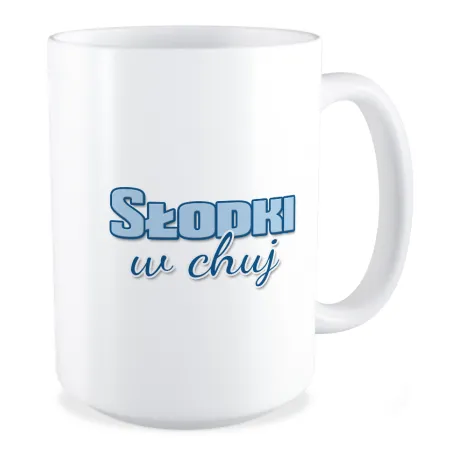 Duży Kubek MIŁOSNY Słodki w ch*j